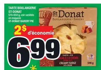 Super C Tarte boulangerie st-donat | st-donat bakery pie offer