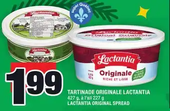 Super C Tartinade originale lactantia | lactantia original spread offer