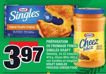 Super C Préparation de fromage fondu singles kraft | kraft singles process cheese food offer