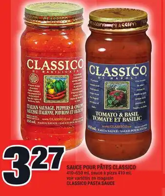 Super C Sauce pour pâtes classico | classico pasta sauce offer