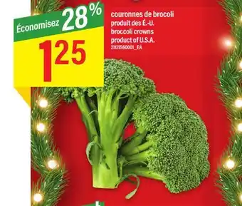 Maxi Couronnes de brocoli offer