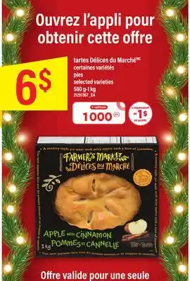 Maxi Tartes délices du marché offer