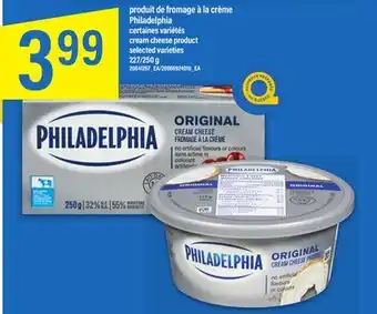 Maxi Produit de fromage à la crème philadelphia, 227/250 g offer