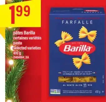 Maxi Pâtes barilla offer