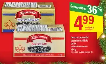 Maxi Beurre lactantia, 454 g offer