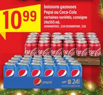 Maxi Boissons gazeuses pepsi ou coca-cola offer