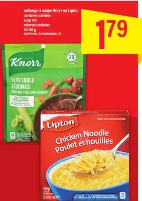 Maxi Mélange à soupe knorr ou lipton offer