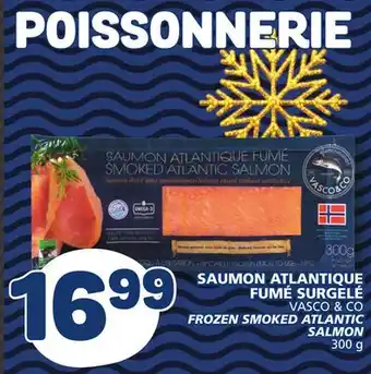 Marché Bonichoix Vasco & co frozen smoked atlantic salmon offer