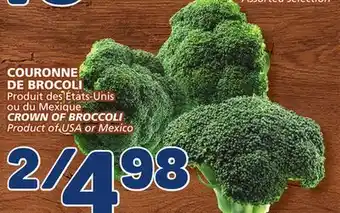 Marché Bonichoix Crown of broccoli offer