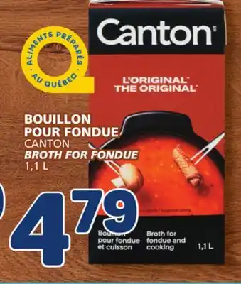 Marché Bonichoix Canton broth for fondue offer