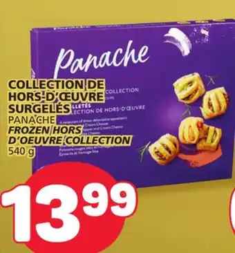 Marché Bonichoix Panache frozen hors d'oeuvre collection offer