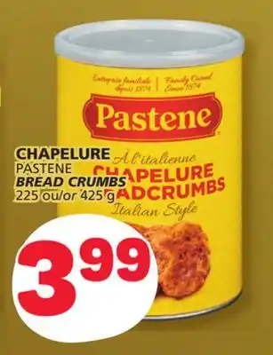 Marché Bonichoix Pastene bread crumbs offer
