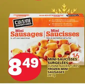 Marché Bonichoix Cuisine adventures frozen mini sausages offer