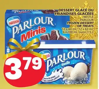 Marché Bonichoix Nestlé frozen dessert or treats offer
