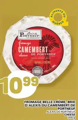 Marché Bonichoix Alexis de portneuf cheese offer
