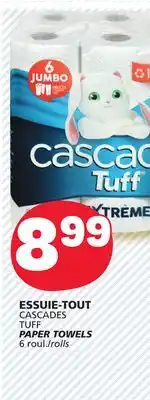 Marché Bonichoix Cascades tuff paper towels offer