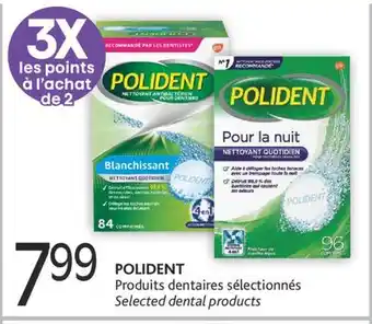 Brunet Polident produits dentaires sélectionnés offer