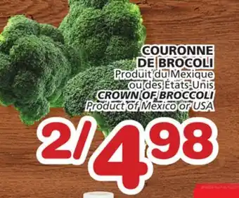 Marches Tradition Crown of broccoli offer