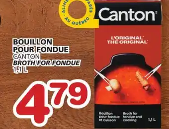 Marches Tradition Canton broth for fondue offer