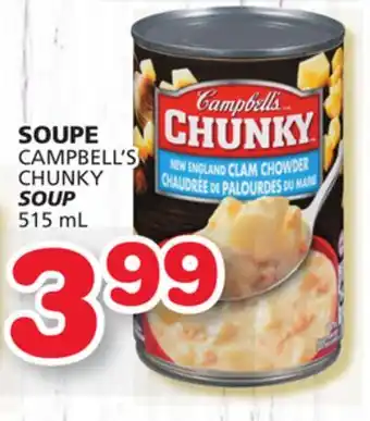 Marches Tradition Campbell's chunky soup offer