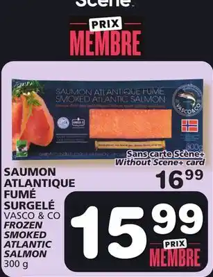 Marches Tradition Vasco & co frozen smoked salmon offer