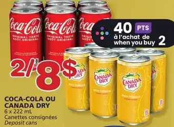 Marches Tradition Coca-cola or canada dry offer