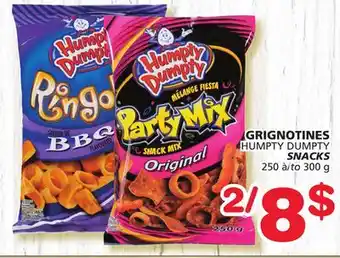 Marches Tradition Humpty dumpty snacks offer