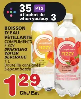Marches Tradition Compliments fizzy sparkling water beverage offer
