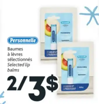 Brunet Personnelle baumes à lèvres sélectionnés offer