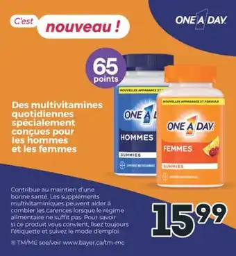 Brunet Des multivitamines quotidiennes spécialement conçues pour les hommes et les femmes offer