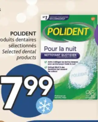 Brunet Polident produits dentaires sélectionnés offer