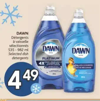 Brunet Dawn détergents à vaisselle sélectionnés offer