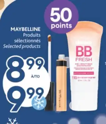 Brunet Maybelline produits sélectionnés offer
