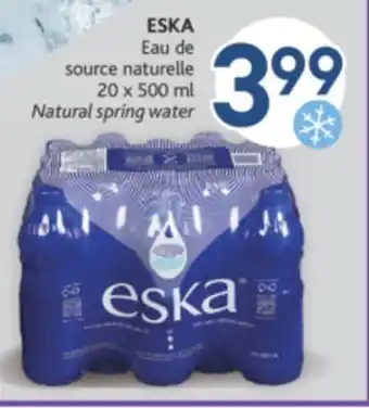 Brunet Eska eau de source naturelle offer