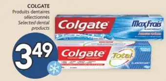Brunet Colgate produits dentaires sélectionnés offer