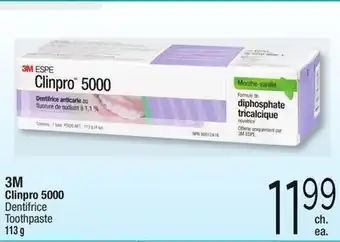Jean Coutu 3m clinpro 5000 toothpaste offer