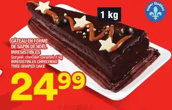 Super C Gâteau en forme de sapin de noël irresistibles | irresistibles christmas tree-shaped cake offer