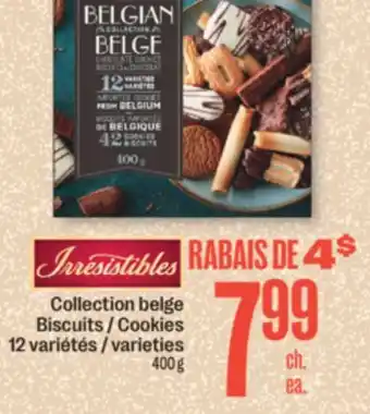 Jean Coutu Irresistibles collection belge cookies offer