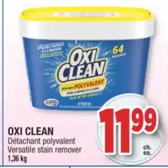 Jean Coutu Oxi clean versatile stain remover offer