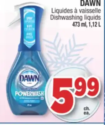Jean Coutu Dawn dishwashing liquids offer