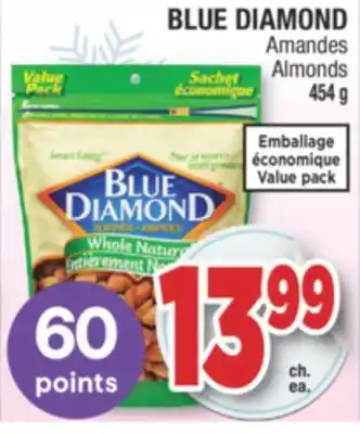 Jean Coutu Blue diamond almonds offer