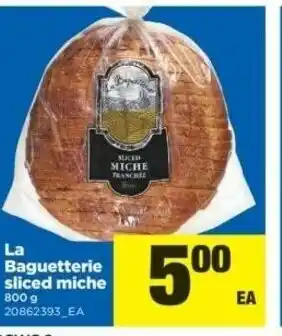Real Canadian Superstore La Baguetterie Sliced Miche offer