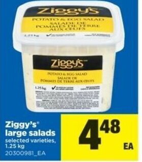 Real Canadian Superstore Ziggy's Large Salads offer