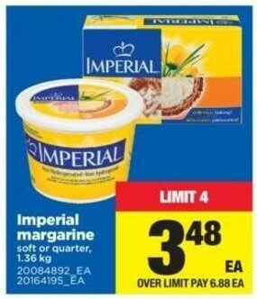 Real Canadian Superstore Imperial Margarine offer