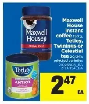 Real Canadian Superstore Maxwell House Instant Coffee offer