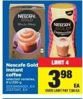 Real Canadian Superstore Nescafe Gold Instant Coffee offer