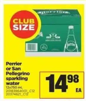 Real Canadian Superstore Perrier or San Pellegrino offer