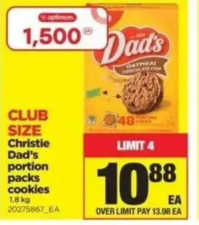 Real Canadian Superstore Christie Dad's Portion offer