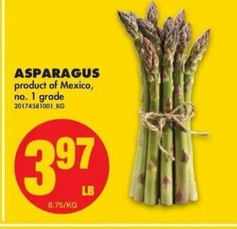 No Frills Asparagus offer