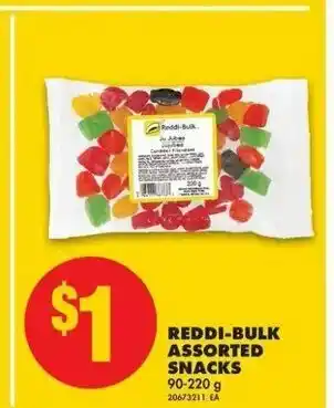 No Frills Reddi-Bulk Assorted Snacks offer